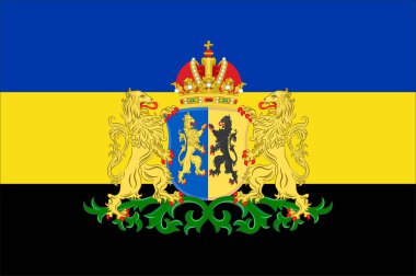 Bandera de gelderland, Países Bajos