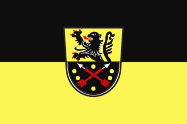 Rheinland-Palatinate, Almanya içinde Bad Breisig bayrağı