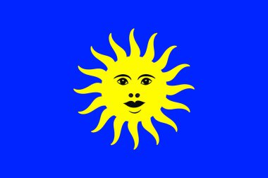 Franche-Comte ve Haute-Saone içinde Lure bayrağı Fran bir bölgedir