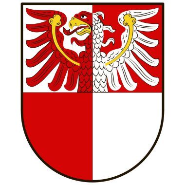 Barnim arması, Almanya'da Brandenburg eyaletinde yer alan bir ilçedir. Vektör çizimi