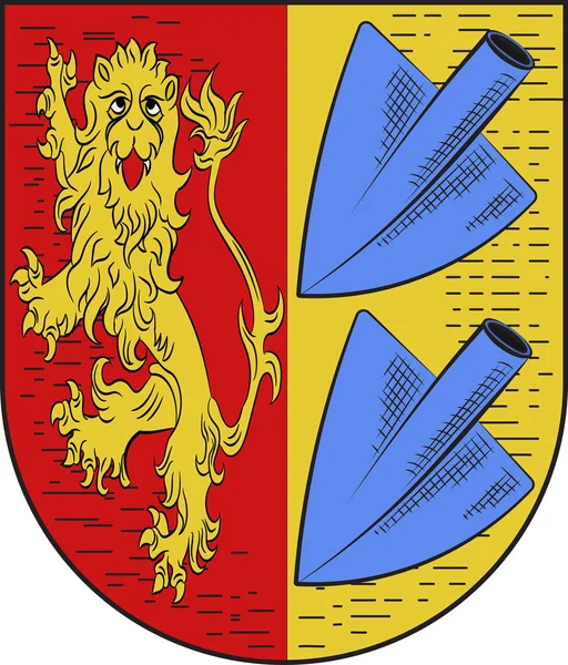 Wappen von Weyerbusch in Rheinland-Pfalz, Deutschland — Stockvektor