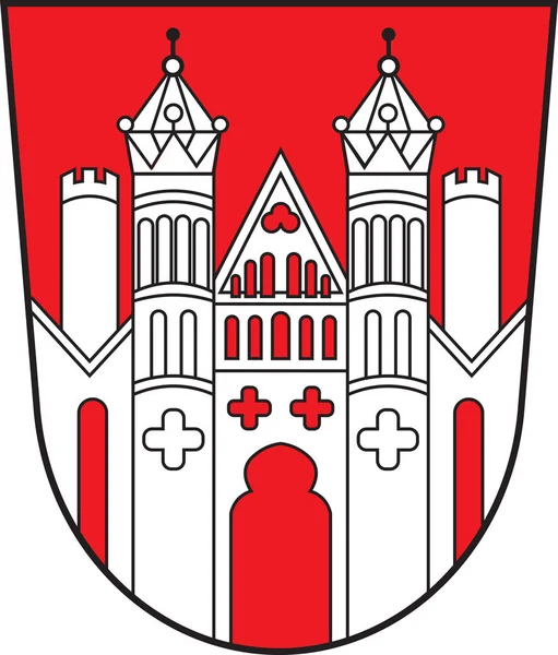 Wappen von Höxter in Nordrhein-Westfalen — Stockvektor