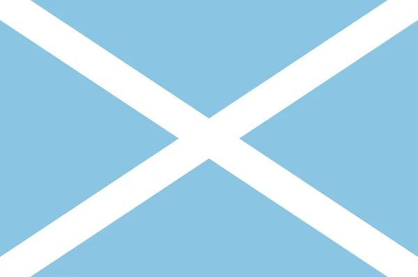 Flagge des Archipels von San Andrés, Providencia und Santa Catalin — Stockvektor