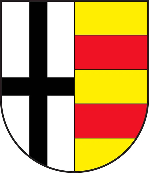 Herb Olpe w Nadrenii Północnej-Westfalii, Niemcy — Wektor stockowy