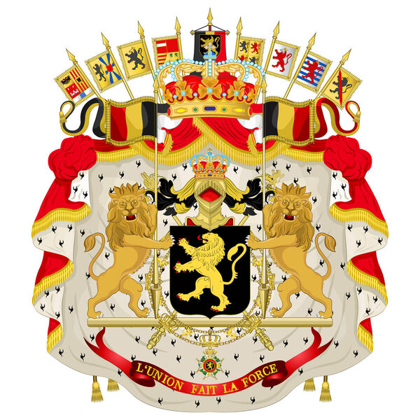 Герб Бельгии