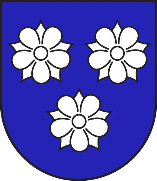 Wappen von Viersen in Nordrhein-Westfalen, Deutschland — Stockvektor