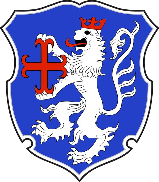Герб Хамелин-Пирмонта в Нижней Саксонии — стоковый вектор