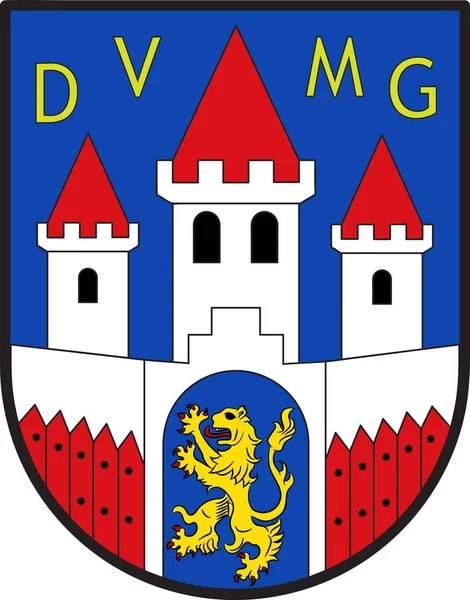 Wappen von Jever in Niedersachsen, Deutschland — Stockvektor