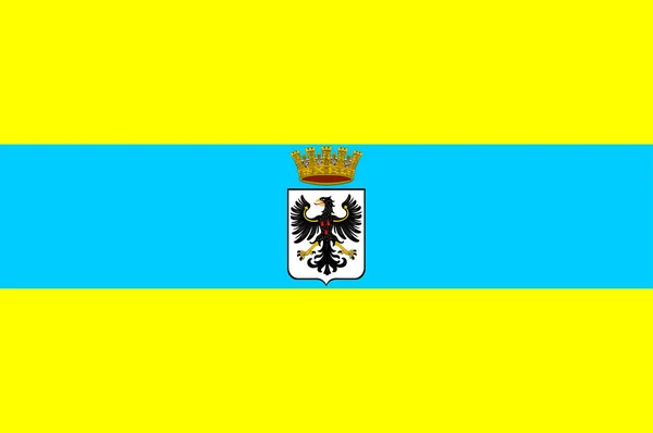Bandiera di Trento del Trentino-Alto Adige, Italia — Vettoriale Stock