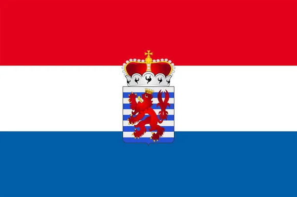 Vlag van Luxemburg — Stockvector