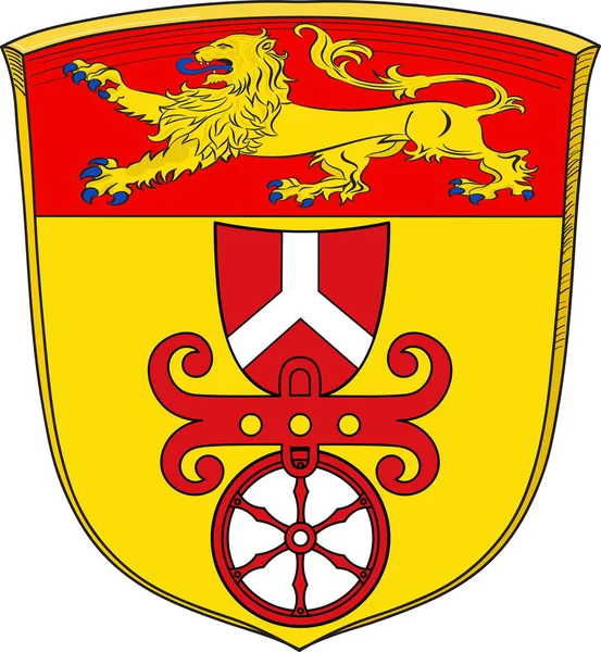 Wappen von Göttingen in Niedersachsen, Deutschland — Stockvektor