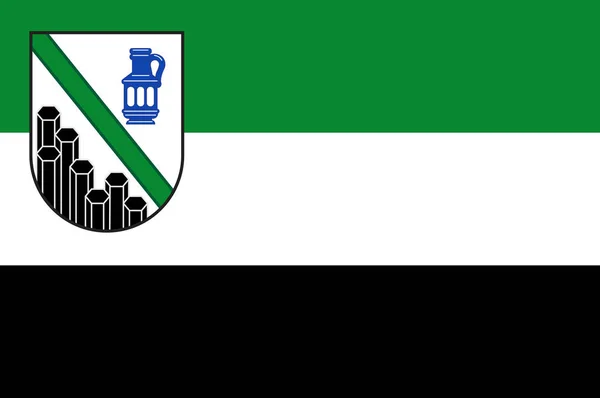 Bandeira de Westerwaldkreis of Rhineland-Palatinate, Alemanha —  Vetores de Stock