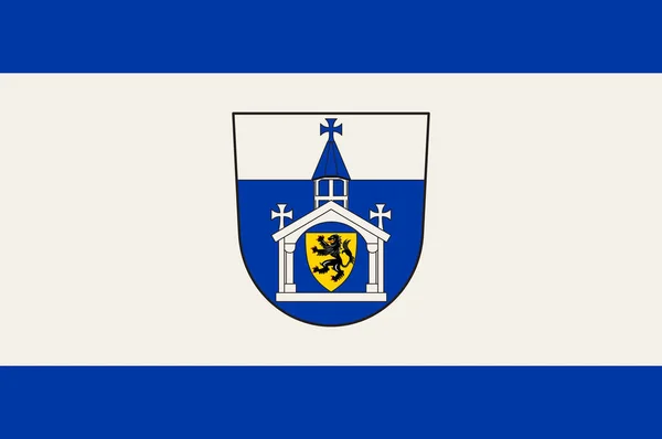 Флаг Индена в Северном Рейне-Вестфалии — стоковый вектор