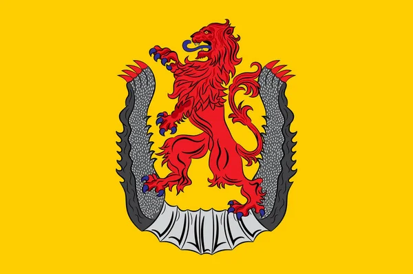 Прапор Діофли в Нижній Саксонії, Німеччина — стоковий вектор