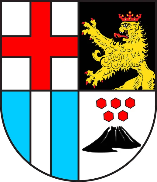 Herb Pellenz w Mayen-Koblenz Nadrenia-Palatynat, G — Wektor stockowy