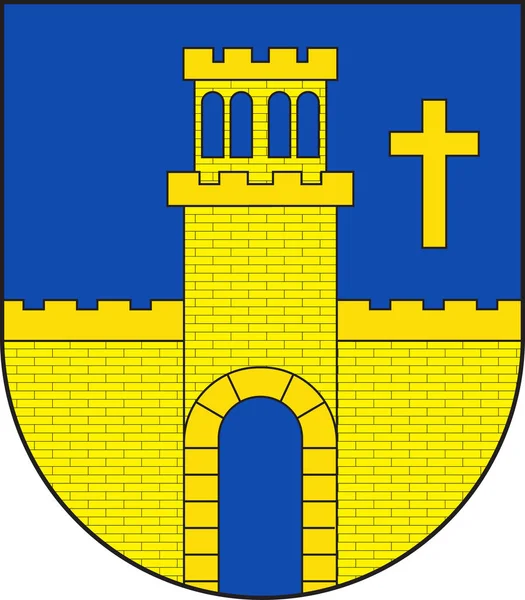 Escudo de Bad Driburg en Renania del Norte-Westfalia, Alemania — Vector de stock