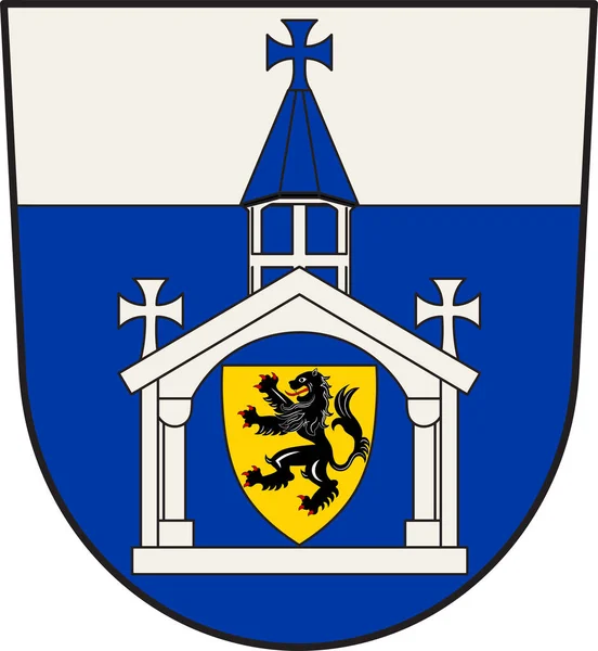 Wappen von Nordrhein-Westfalen, Deutschland — Stockvektor