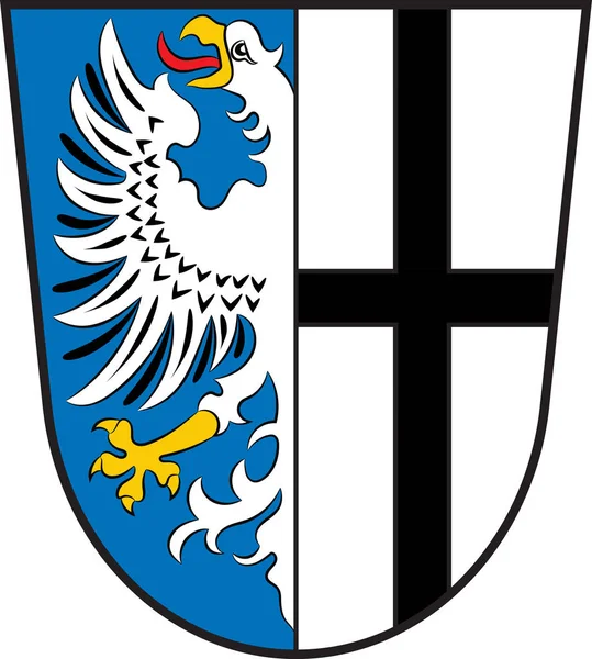 Wappen von Meschede in Nordrhein-Westfalen, Deutschland — Stockvektor