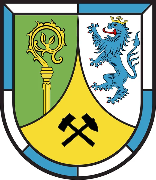 Coat of arms Kusel-Altenglan in Kusel in Rhineland-Palatinate, G — Stock Vector