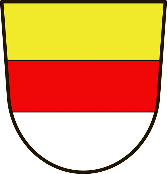 Muenster címere Észak-Rajna-Vesztfália, Németország — Stock Vector