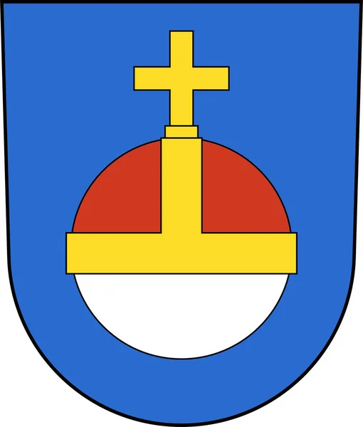 Wappen von Wiedikon in der Schweiz — Stockvektor