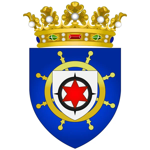 Bonaire-Wappen — Stockvektor