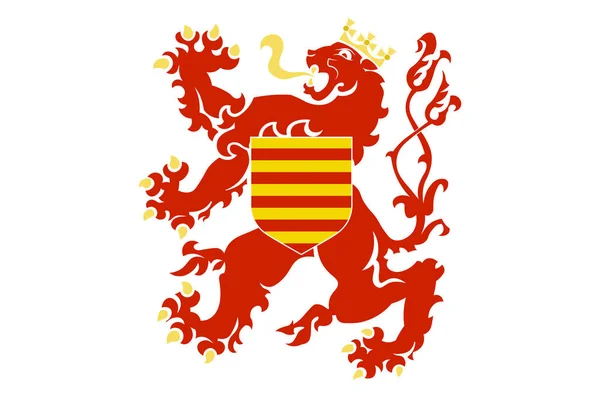 벨기에 림부르크의 국기 — 스톡 벡터