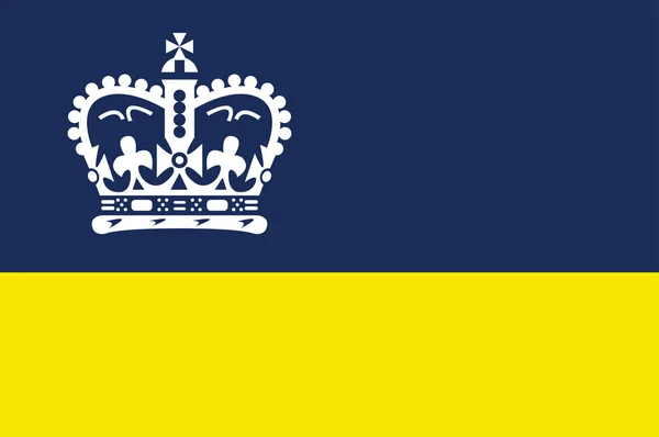 A Regina zászlaja — Stock Vector