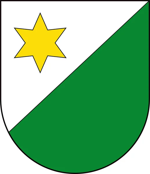 Herb Planken w Liechtensteinie — Wektor stockowy