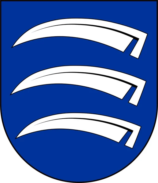 Triesener Wappen in Liechtenstein — Stockvektor