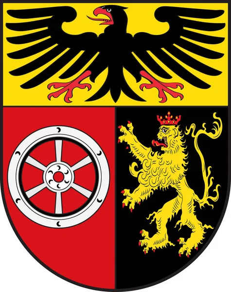 Arması Mainz-Bingen, Rheinland-Pfalz, Almanya