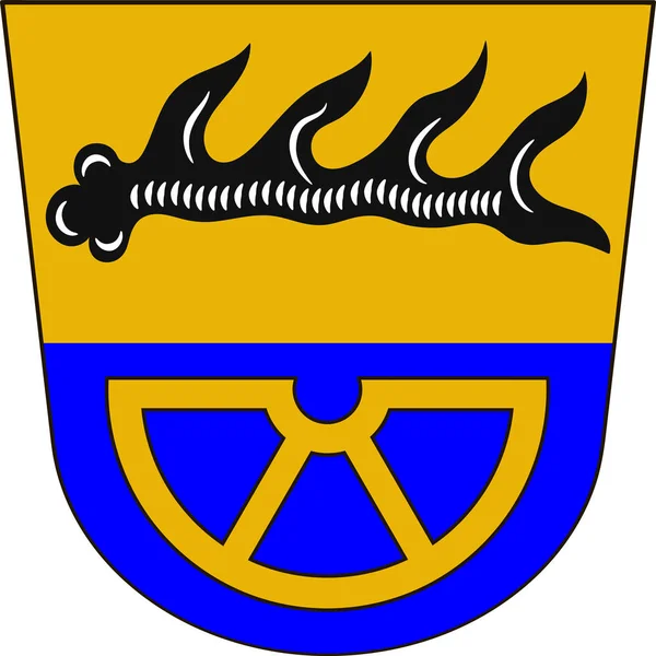 Herb Tuttlingen w Baden-Wirtembergii, Niemcy — Wektor stockowy