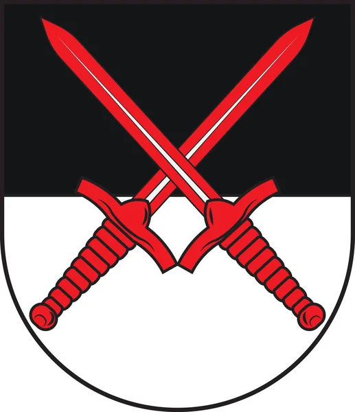 Herb Wittenberga w Niemczech w Saksonii-Anhalt — Wektor stockowy