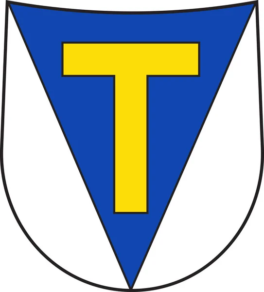 Εθνόσημο της Toenisvorst στη Βόρεια Ρηνανία-Βεστφαλία, Γερμανία — Διανυσματικό Αρχείο