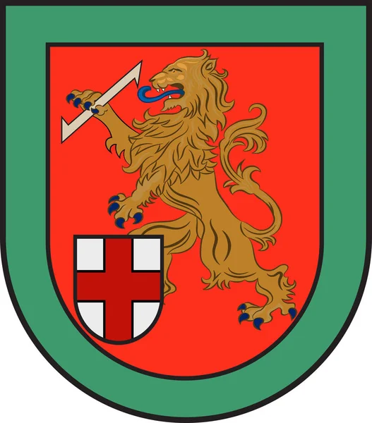 Escudo de armas de Thalfang am Erbeskopf en Bernkastel-Wittlich en — Vector de stock