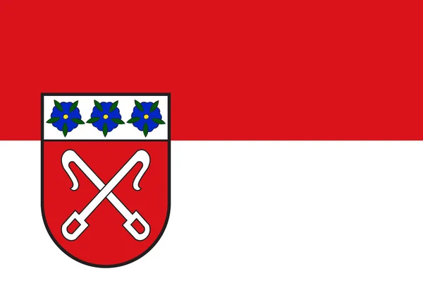 Bandera de Rahden en Renania del Norte-Westfalia, Alemania — Archivo Imágenes Vectoriales