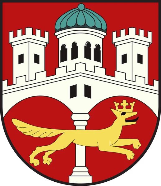 Herb gminy Remagen w kraju związkowym Nadrenia-Palatynat, Niemcy — Wektor stockowy