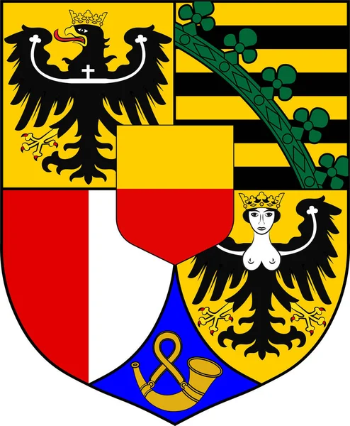 Coat of arms of Liechtenstein — Stock Vector