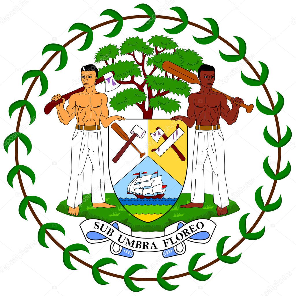 Coat of arms of Belize 