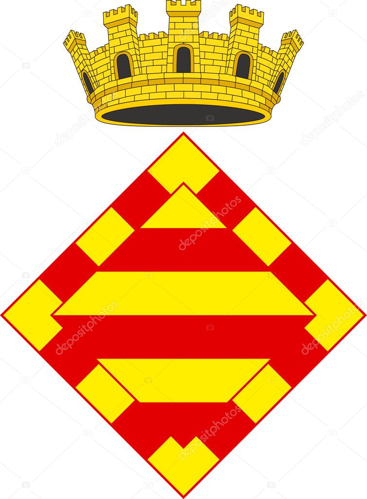 Coat of arms of Alt Emporda in Spain