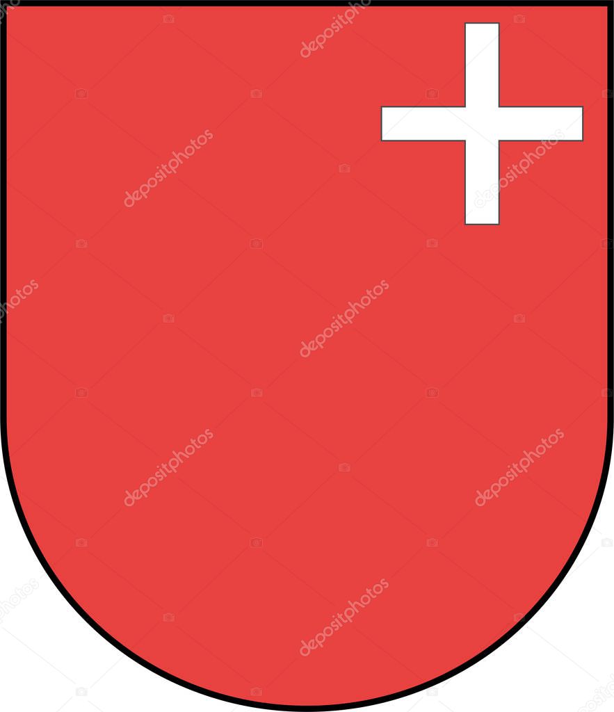 Coat of arms of Canton of Schwyz in Switzerland