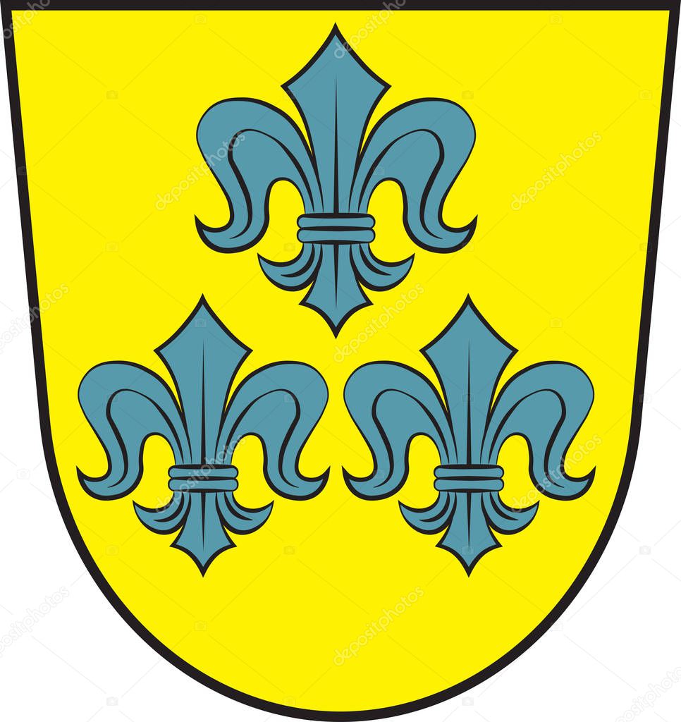Coat of arms Hahnstaetten in Rhein-Lahn-Kreis of Rhineland-Palat
