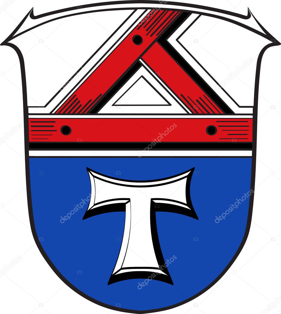 Coat of arms of Giessen in Hesse, Germany.