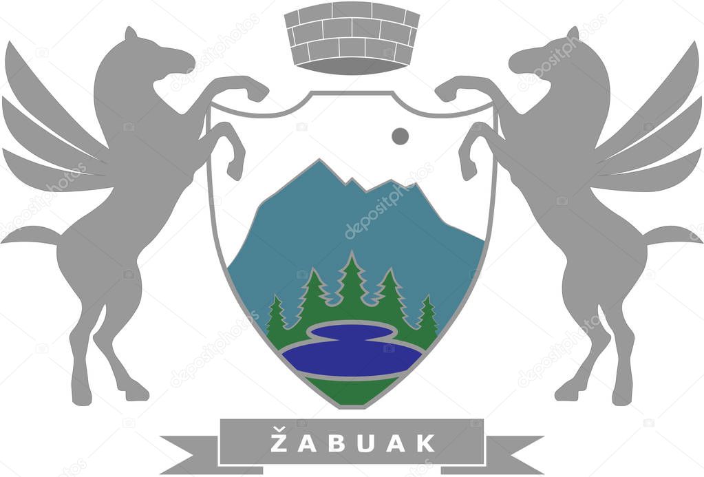 Coat of arms of Zabljak Municipality in Montenegro