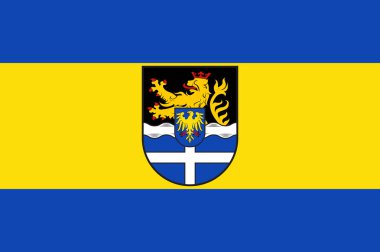 Rhineland-Palatinate, Almanya noktasındaki Germersheim bayrağı