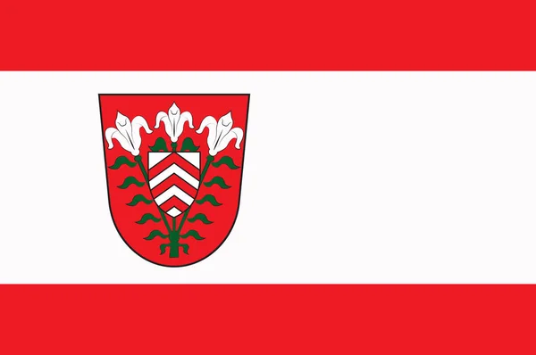 Прапор Галле, Північний Рейн-Вестфалія, Німеччина — стоковий вектор