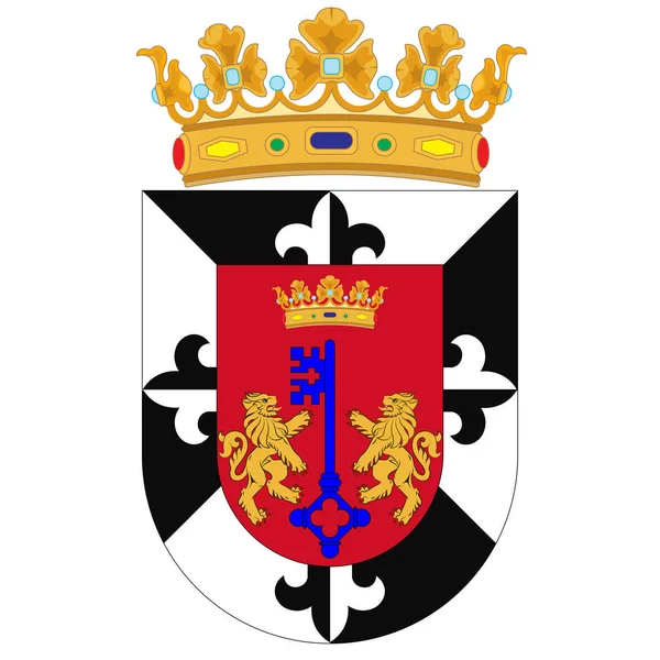 Escudo de Santo Domingo en República Dominicana — Archivo Imágenes Vectoriales