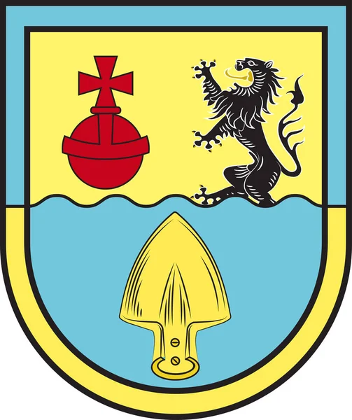 Escudo de Weilerbach en Kaiserslautern en Renania-Palati — Archivo Imágenes Vectoriales