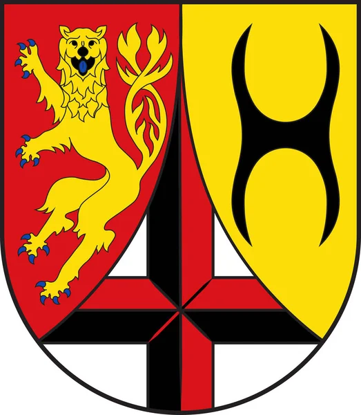 Wappen von Altenkirchen in Rheinland-Pfalz — Stockvektor