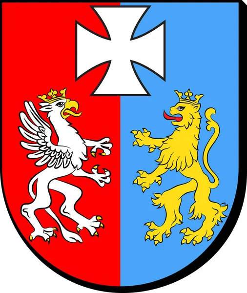 Státní znak Podkarpatské vojvodství v Polsku — Stockový vektor